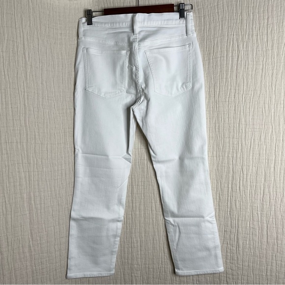 J. Crew 9" vintage straight jean in white size 28P - Picture 6 of 10